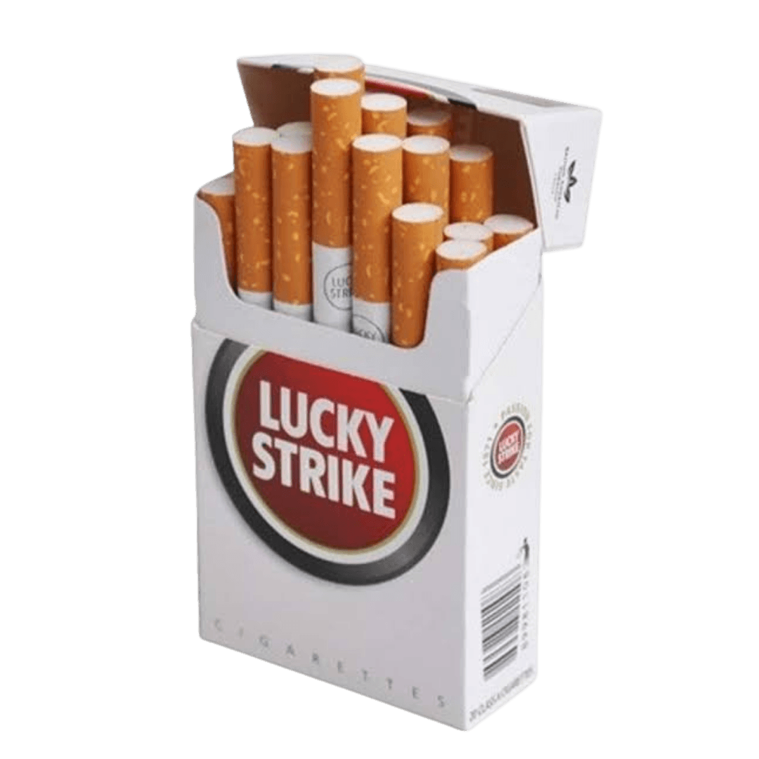Lucky Strike cigarette carton