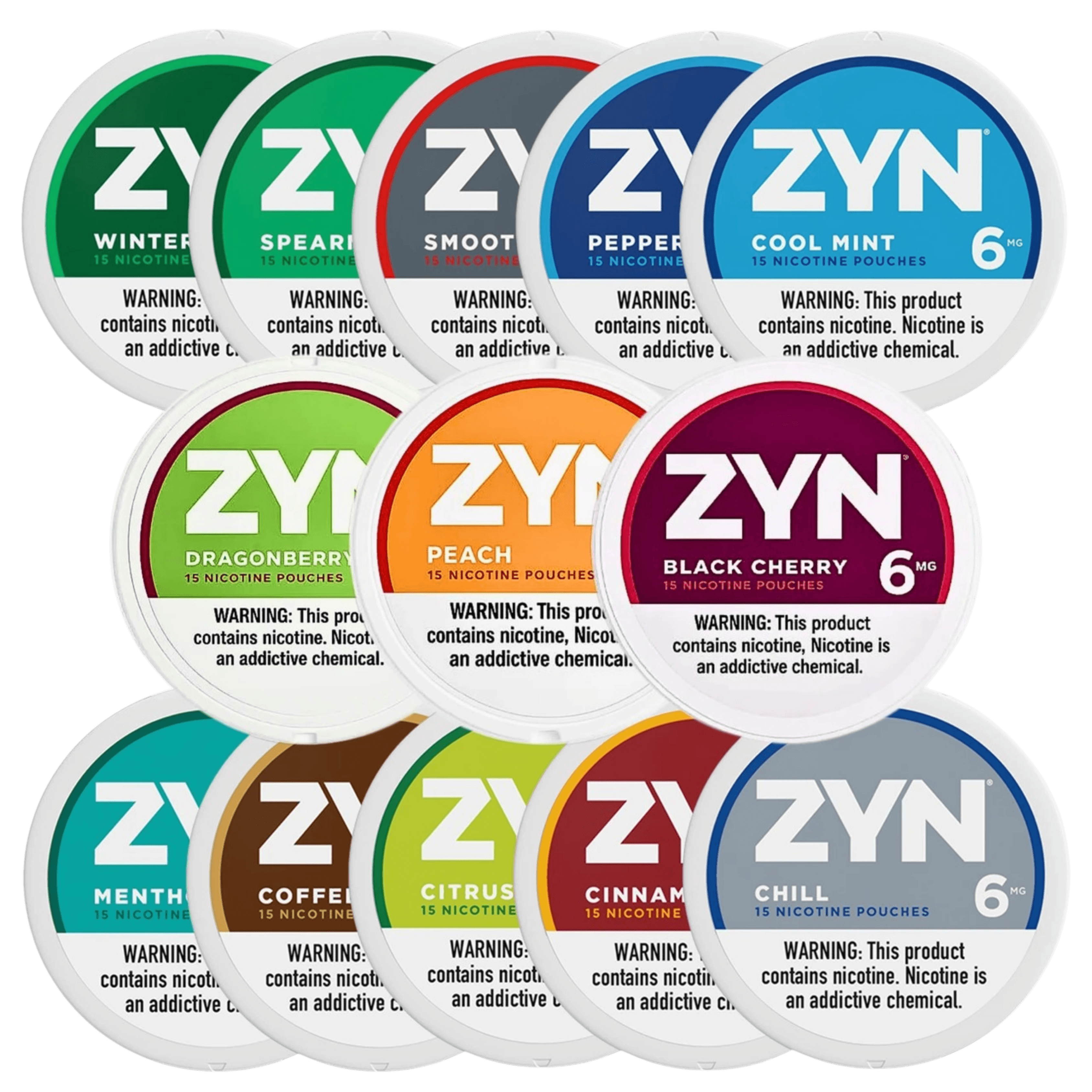 Zyn nicotine pouch tins